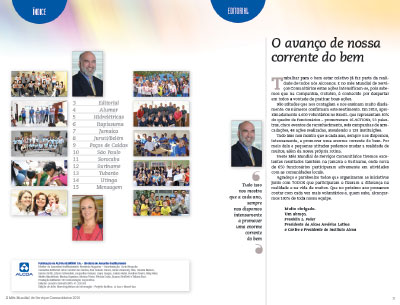 Relatório Mês Mundial de Serviços Comunitários - 2010